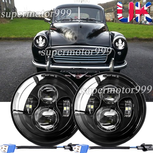 Pair black inch round - pair,