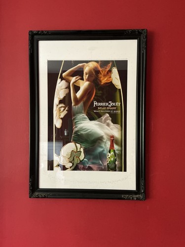 Perrier jouet champagne framed - perrier,