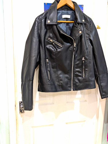 Reserved womens black faux - reserved,