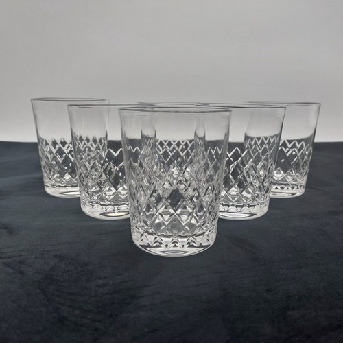 Tudor crystal tumbler old - tudor,