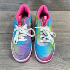 Nike Court Low Sneakers Girls Lace Up Skake Shoes 100937 Wheelies Heelys UK 5