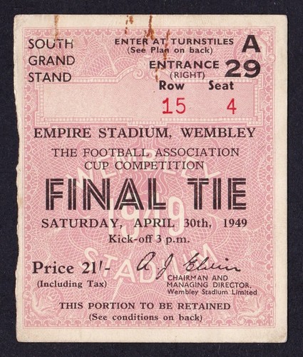 1949 cup final leicester - 1949,