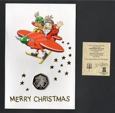 1996 Gibraltar Christmas  50p