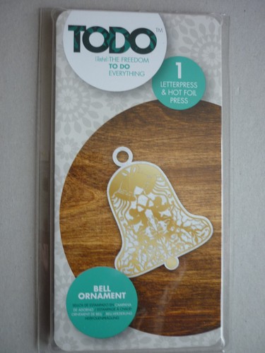 Todo letterpress hot foil - todo, letterpress/hot