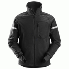 Snickers 8005 AllroundWork Windproof Fleece Jacket - BLACK