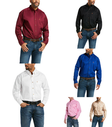 Ariat men solid twill long - solid,