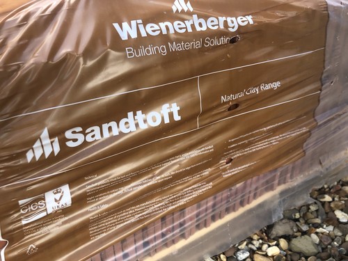Red clay roof tiles - clay,