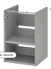 Ikea Base washbasin shelf, grey, 40x40x60 cm