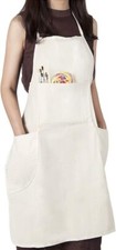 Bilmasee Artist Apron with Pockets, Art Apron Painter Women Men, LONG SIDE STRAP