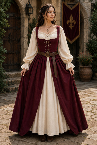 Medieval renaissance dress - medieval,