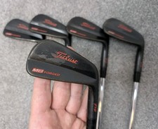 Titleist 712 MB Forged Iron Set 5-9 Dynamic X100 Stiff Shaft *BLACK & RED* Align