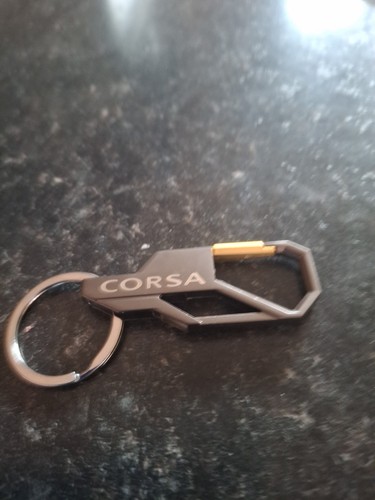 Corsa keyring and belt - and, clip