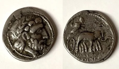 Ancient greek coin - ancient,