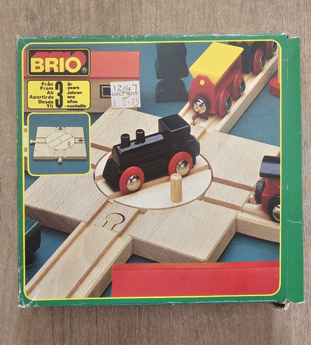 Brio wooden train track - train,