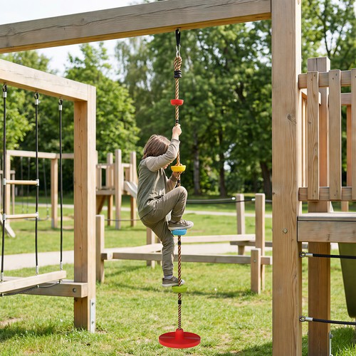 Climbing rope kids tree swing - climbing, rope,