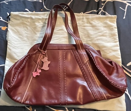 Radley burgundy large tote bag - burgundy,