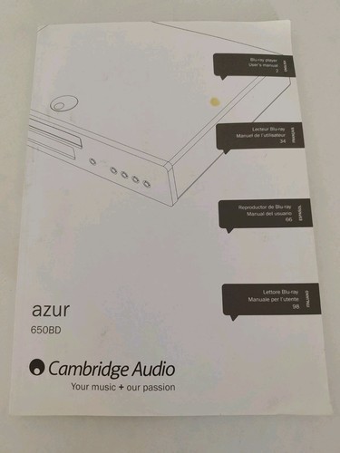 Cambridge audio azur - cambridge, 650bd