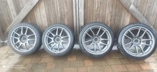Work Emotion CR Kai 18x9.5 ET38 5x114.3 with Tyres – JDM Alloy Wheels