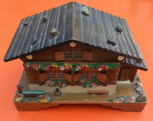 Vintage retro 50s swiss chalet - 50s,