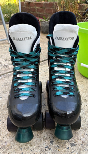 Bauer turbo skates damaged - bauer,