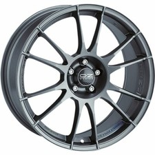 OZ RACING ULTRALEGGERA MATT GRAPHITE SILVER ALLOY WHEEL 16X7 ET37 4X100