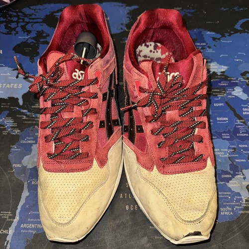 Asics gel saga burgundy 10 - gel, uk