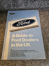 A GUIDE TO FORD DEALERS IN THE