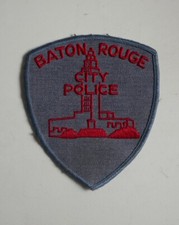 USA POLICE PATCH.  BATON