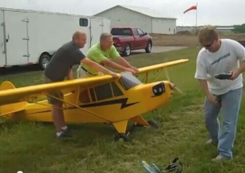 Piper cub scale 356 cm - cub, scale,