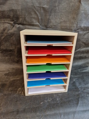Craft paper card storage - a4,