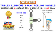 DEXTER TRIPLEX 3 WAY SWIVELS