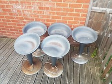 Magis Bombo Stefano Giovannoni Adjustable Bar Stools. × 5