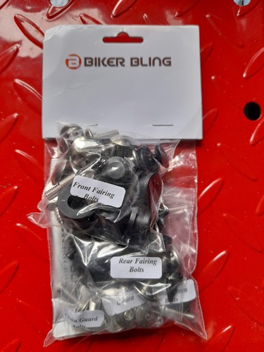 Stainless steel fairing - , bolts