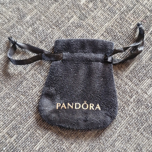 Pandora black velvet jewellery - black,