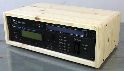 Solid pine straight - 3u, 19"