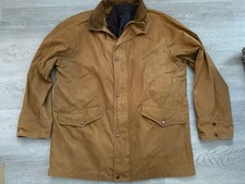 GANT Mens Brown Double Decker Cotton Jacket Coat Detachable Gilet - Size Large