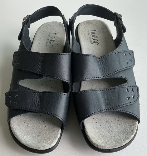 Hotter easy navy leather - hotter,