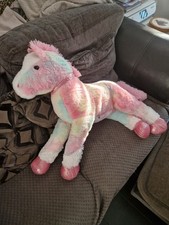 Plush Horse Large Pink Soft