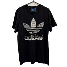 Adidas Trefoil Originals Black T-Shirt Genuine Official Top Men’s Size Medium