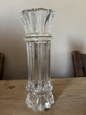 RARE collectible Royal Krona Edenfalk Lead crystal vintage vase Sweden