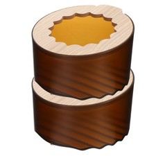  2 Pcs Hamster Bath Sand Tank