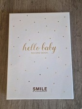 Hello Baby Record Book A4 Smile by Julien Macdonald