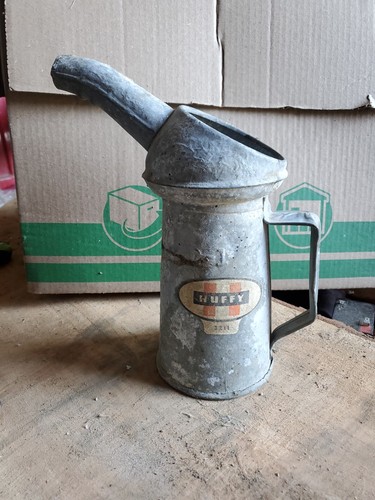 Vintage huffy oil can - huffy, barn
