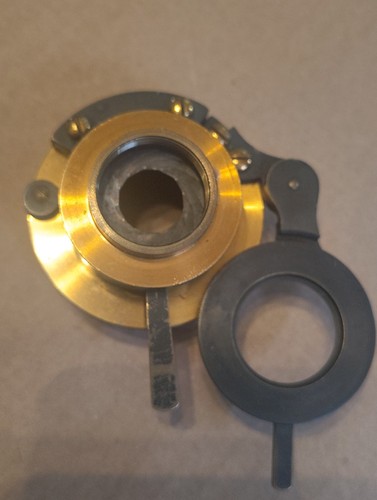 Antique microscope brass - antique,