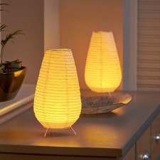 Auraglow Rice Paper LED Table
