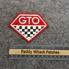 Vintage Pontiac GTO Patch 70s