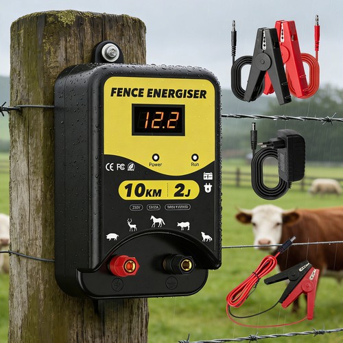 Electric fence energiser 12v - electric,