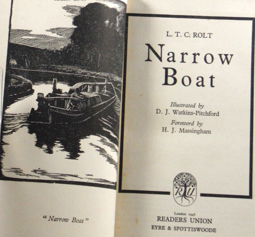 Narrow boat rolt - boat, c