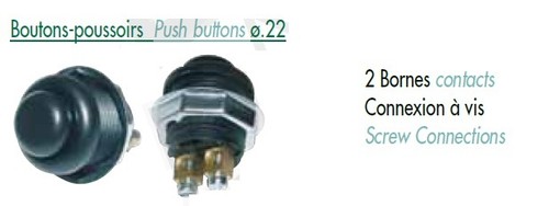 Push button switch p1001 - button,