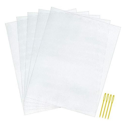 Count plastic canvas sheets - count,